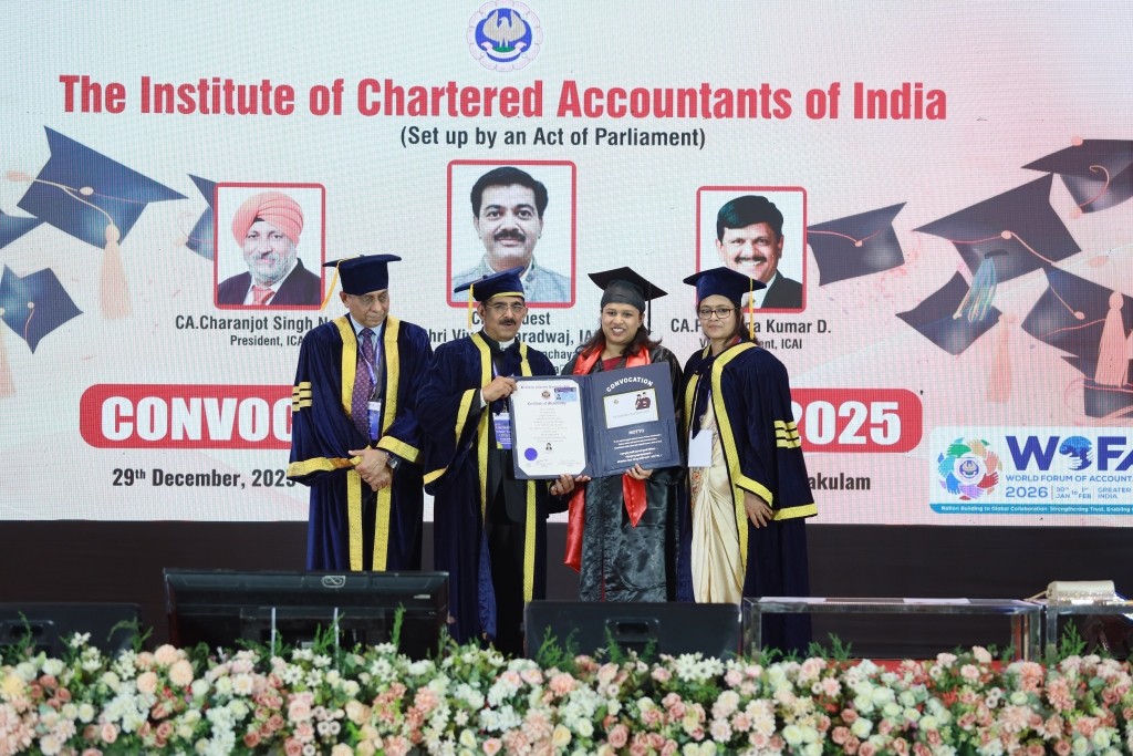 ICAI Convocation December 2025